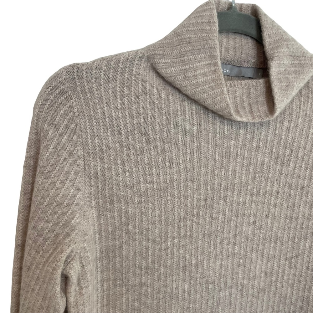 Vince Ribbed Turtleneck - Picture 2 of 4